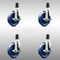 Service Caster 5 Inch 316SS Solid Poly Swivel 1-1/2 Inch Expanding Stem Caster Set Brake SCC SCC-SS316EX20S514-SPUS-TLB-112-4 - alternate 4